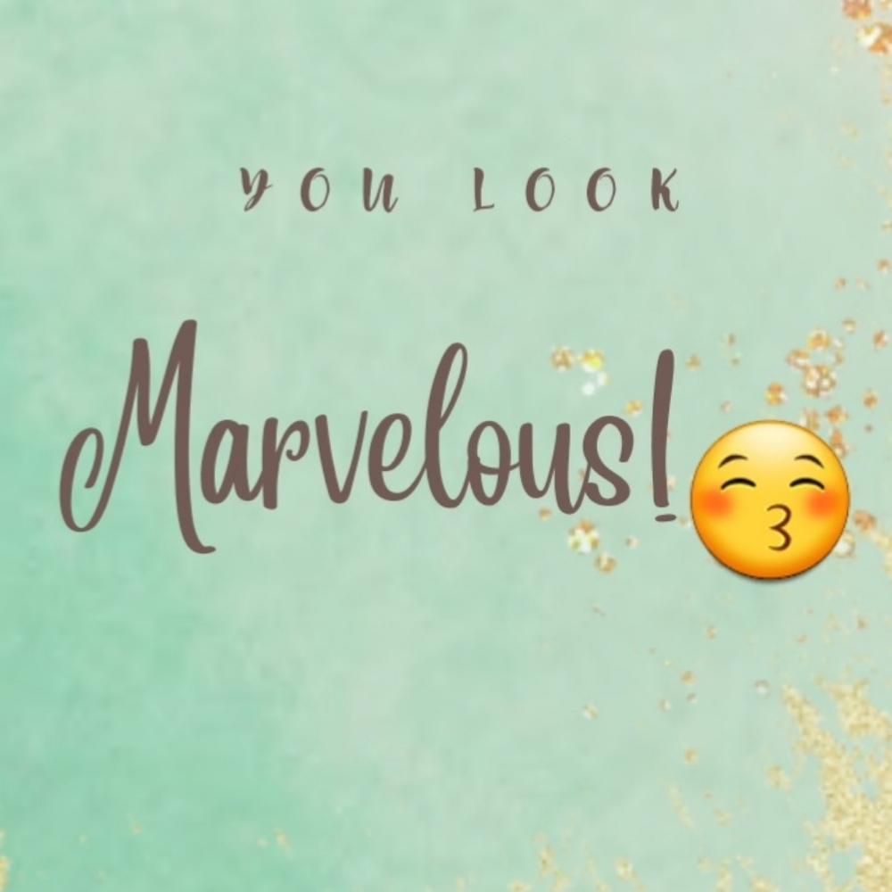You do!!!☺